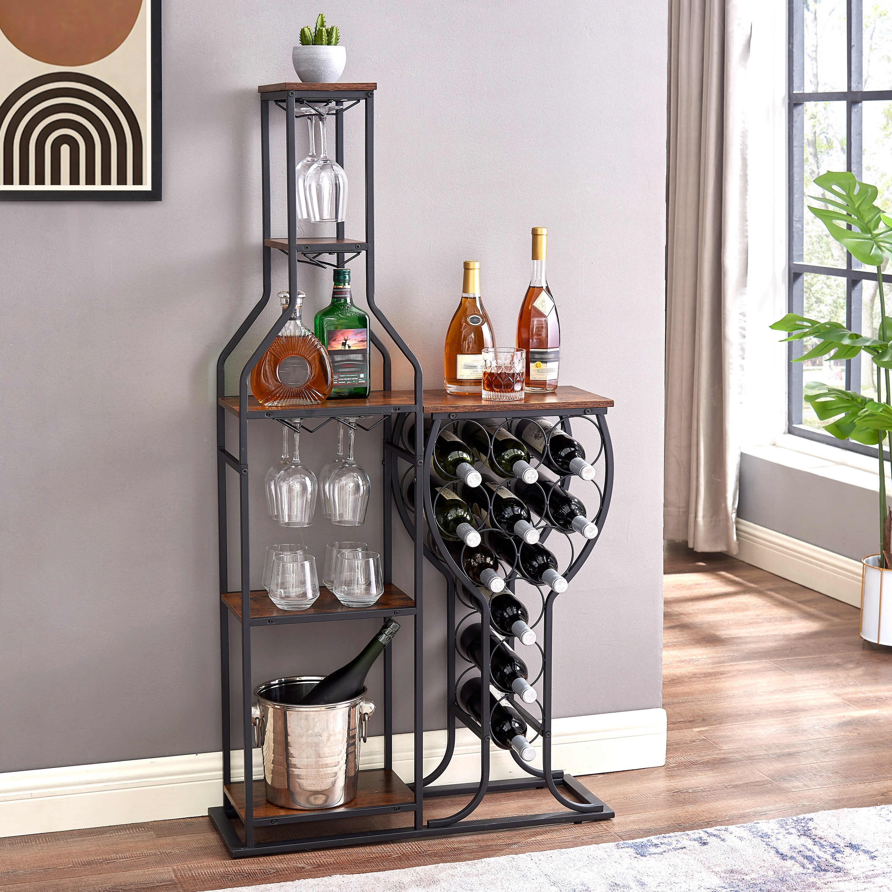 Chic wine rack on sale