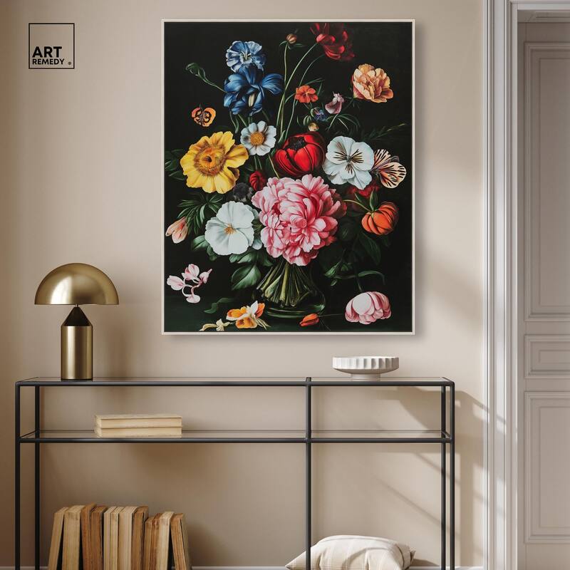 Violet Vignette I Canvas by Art Remedy