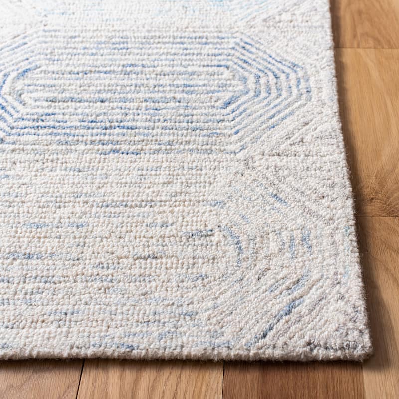 SAFAVIEH Handmade Abstract Cvetanka Modern Wool Rug