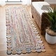 preview thumbnail 44 of 64, SAFAVIEH Handmade Cape Cod Lynda Coastal Jute Rug 2'3" x 10' Runner - Beige/Multi - Runner