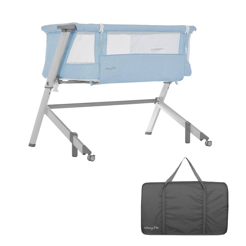 Dream On Me Skylar Bassinet in Grey