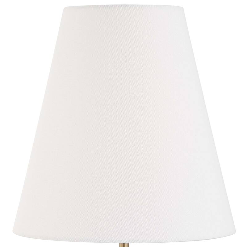 Uttermost Cardoni Smoke Buffet Lamp - 11.00" W x 34.50" H x 11.00" D