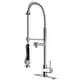 preview thumbnail 55 of 76, VIGO Zurich 27" H Single Handle Pull-Down Sprayer Kitchen Faucet