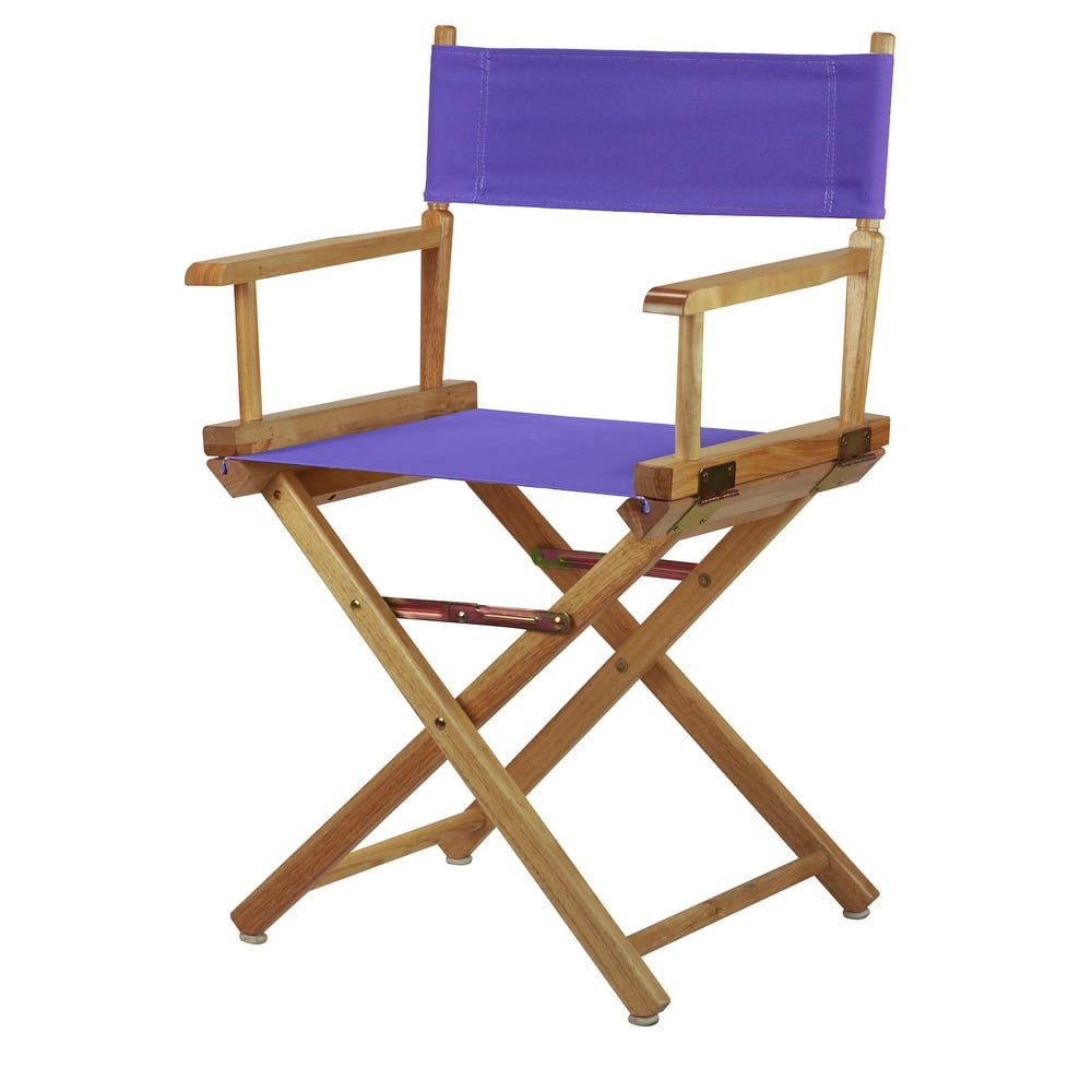 Natural Frame 18-inch Director's Chair