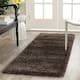 SAFAVIEH California Shag Izat 2-inch Thick Area Rug - 2'3" x 7' Runner - Mushroom