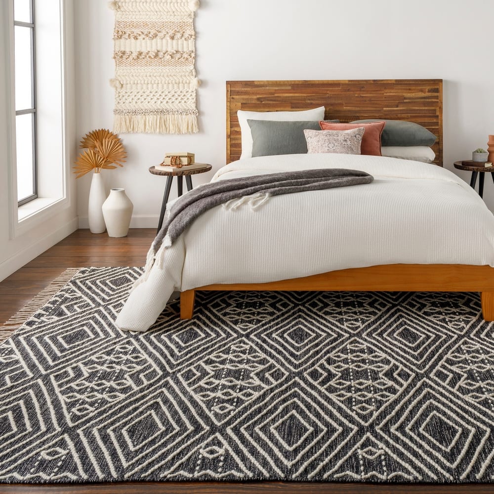 Livabliss Harris Handmade Cotton Boho Nomad Area Rug