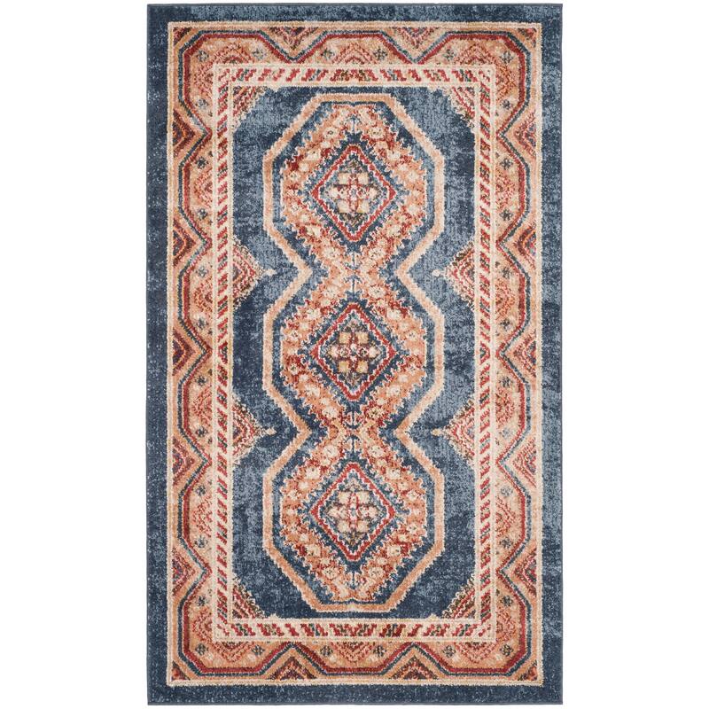 SAFAVIEH Bijar Corline Traditional Distressed Oriental Rug