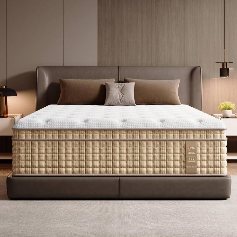 GDFStudio Thalassian 12" Gel Memory Hybrid Cooling Mattress