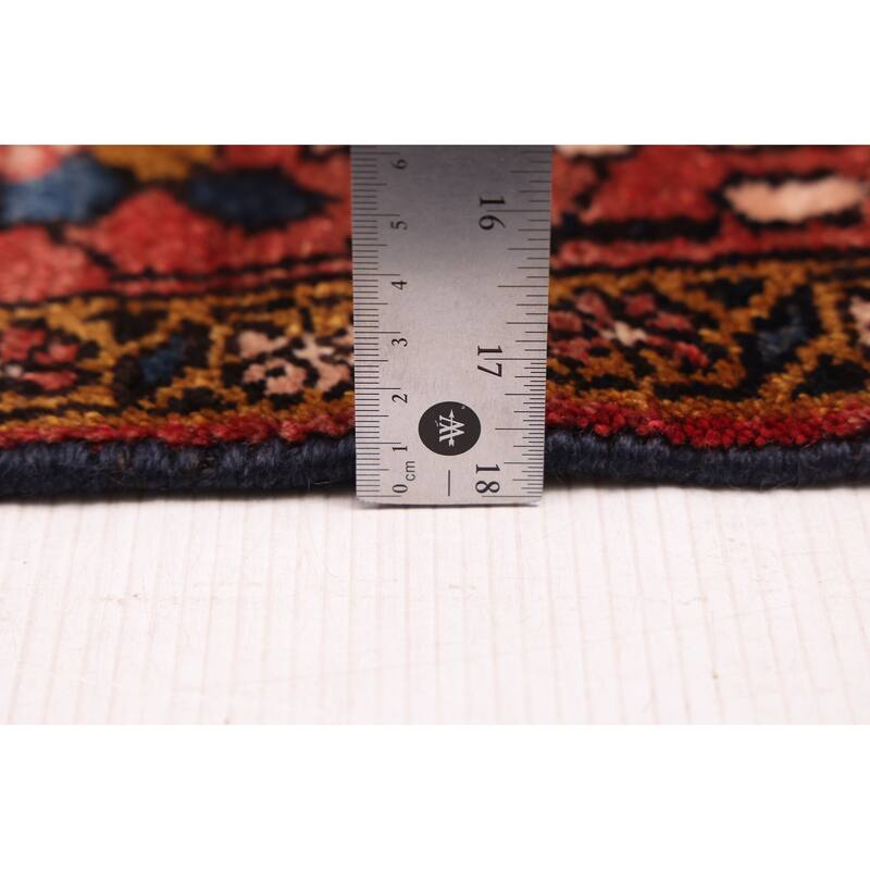 ECARPETGALLERY Hand-knotted Anadol Vintage Dark Navy Wool Rug - 5'9 x 7'9