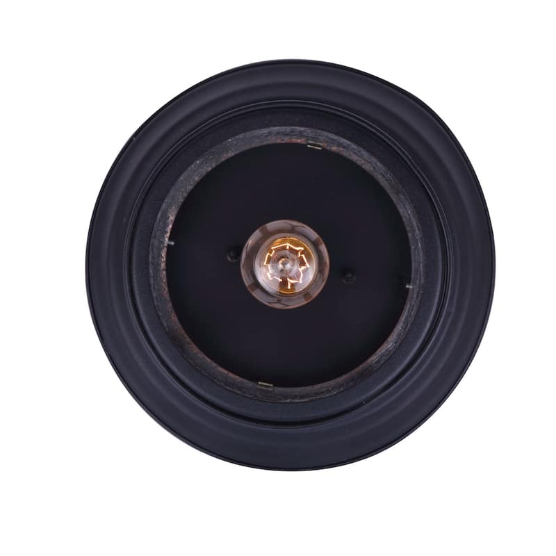Canarm Atlanta Single Light 10" Wide Outdoor Flush Mount Lantern