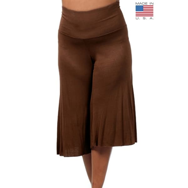 plus size gaucho pants