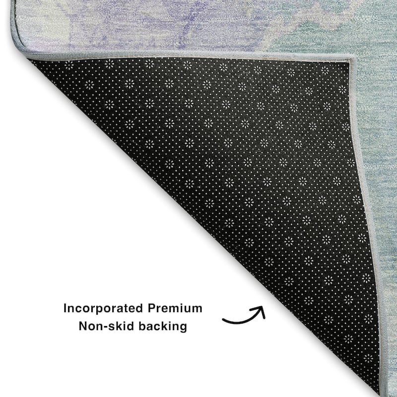 Premium Washable Super Soft Modern Contemporary Mayfield Rug