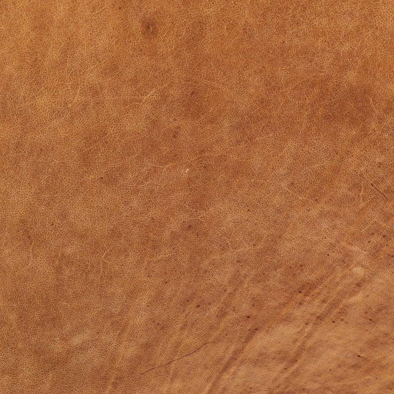 Poly & Bark Argan 93" Sofa in Cognac Tan - Full Grain Genuine Italian Leather