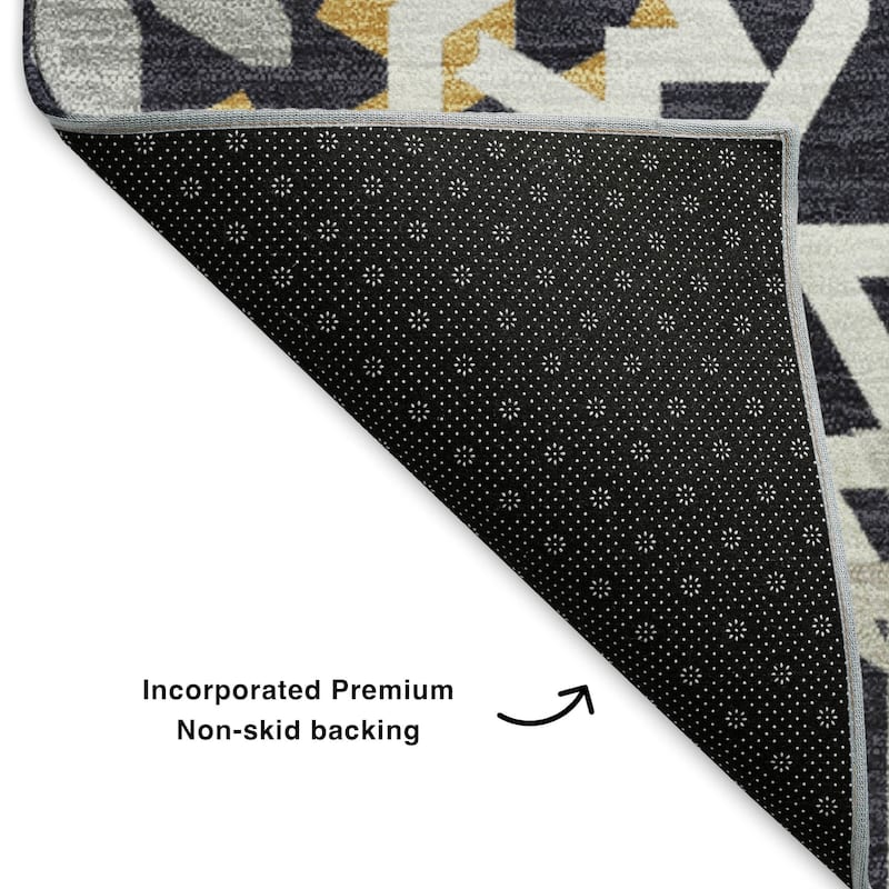 Premium Washable Super Soft Boho Global Mayfield Rug