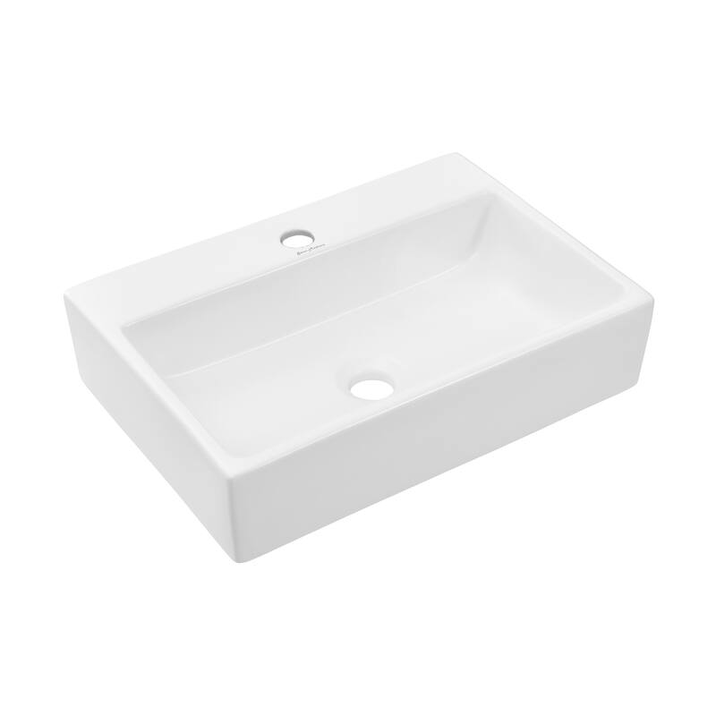 Swiss Madison SM-VS203 Claire 20" Rectangle Ceramic Vessel Sink