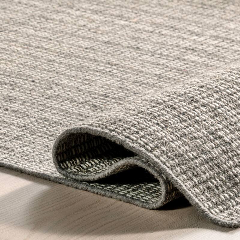 Ander Striped Wool-Blend Area Rug