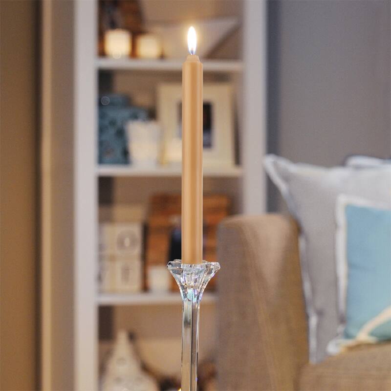 Root 9 inch Unscented Smooth Arista Taper Candles box of 12