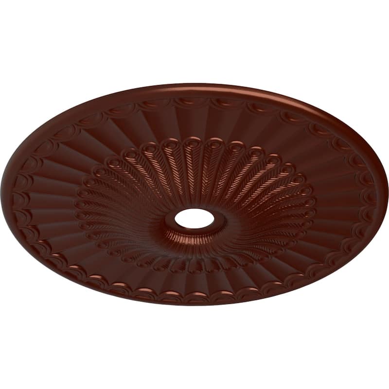 36 5/8"OD x 3 5/8"ID x 2 3/8"P Galveston Ceiling Medallion