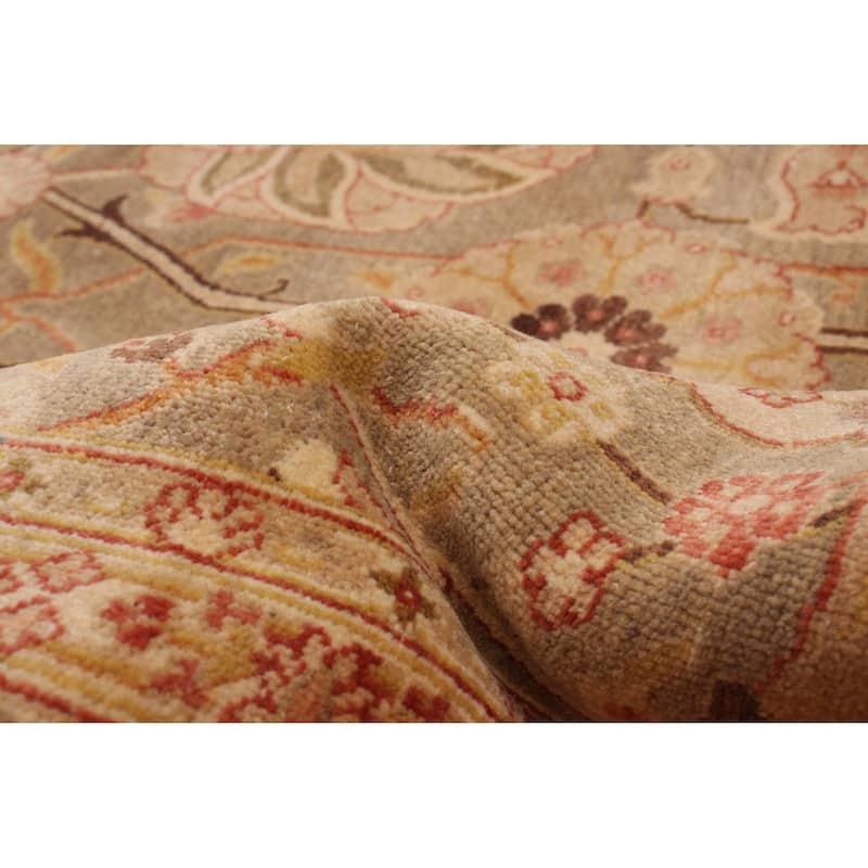 ECARPETGALLERY Hand-knotted Pako Persian 18 Of 20 Taupe Wool Rug - 10'0 x 13'3