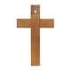 preview thumbnail 6 of 5, Brown Wood Industrial Sculpture Cross 21 x 12 x 4 - 12 x 4 x 21
