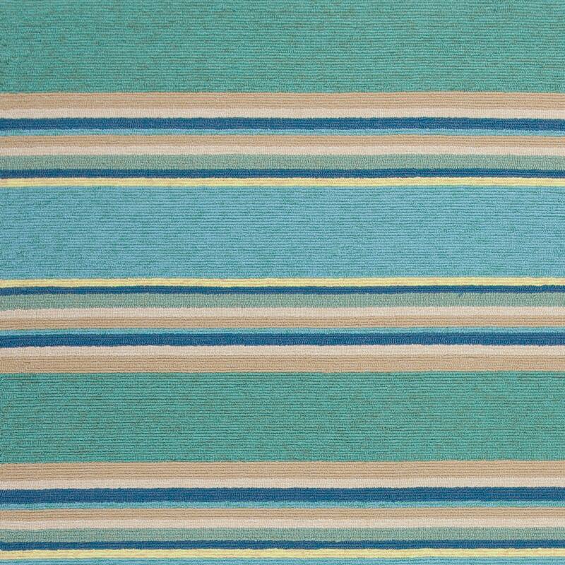 Domani Trails Tropical Stripes Indoor / Outdoor Rug