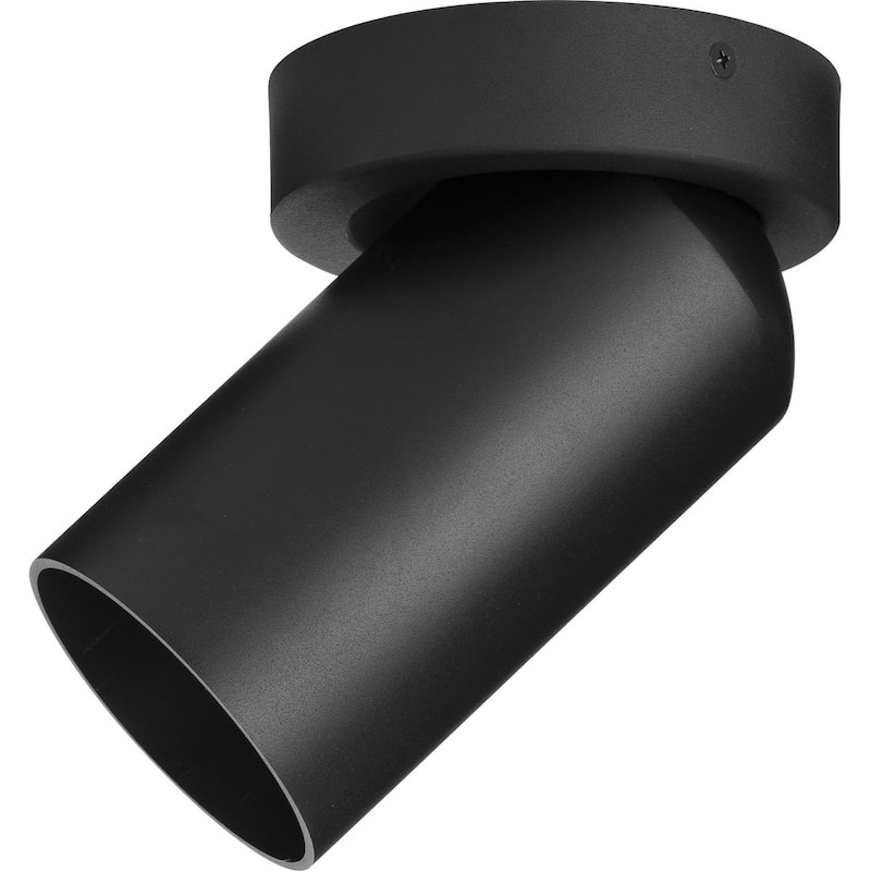 3" Black Surface Mount Modern Adjustable Cylinder - 5.09 in x 5.09 in x 7.36 in