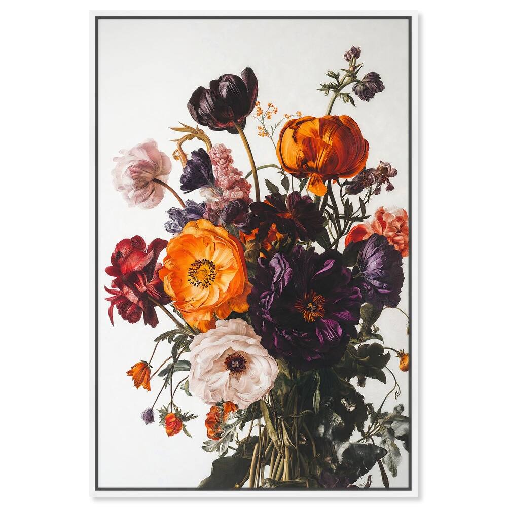 Regal Rose Riot I Canvas by Art Remedy
