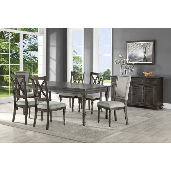 Bench Riverdale Piece Dining Set Steve Silver Lockwood Dining