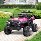preview thumbnail 2 of 10, Pink Ride on Truck 12V  Electric Off-Road Toy