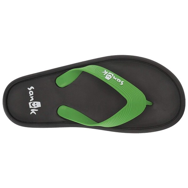 sanuk sidewalker flip flop