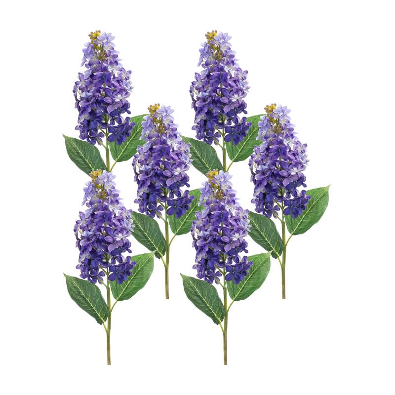 Lilac Stem (Set of 6) 4.25 x 4.25 x 19 On Sale Bed Bath & Beyond