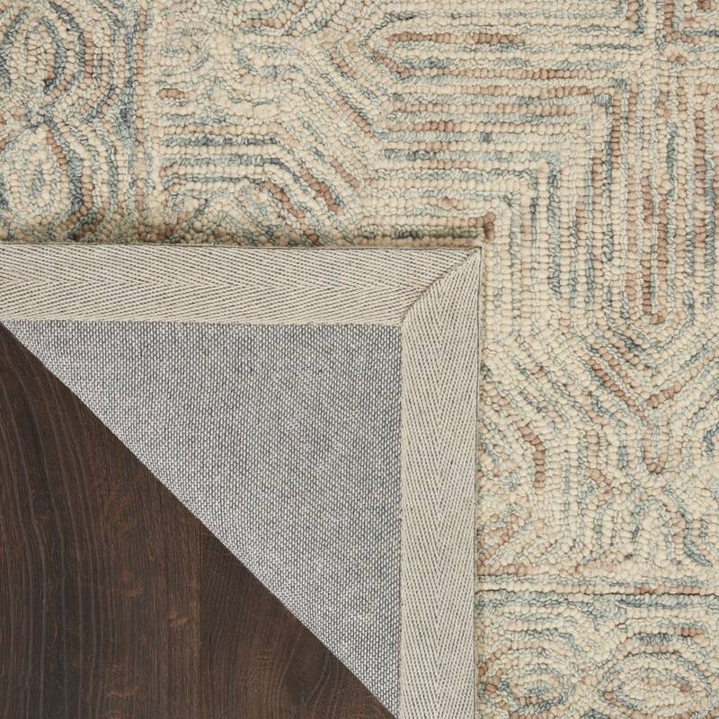 Nourison Linked Modern Geometric Area Rug