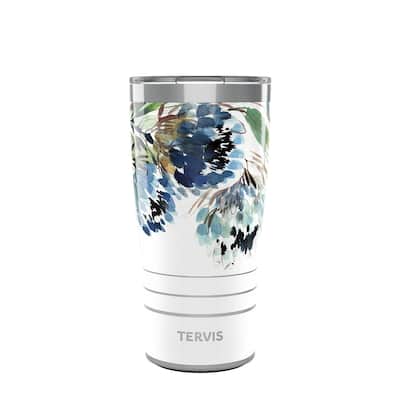 Tervis Traveler Kelly Ventura Protea Triple Walled Insulated Travel Tumbler, Stainless Steel - 20oz