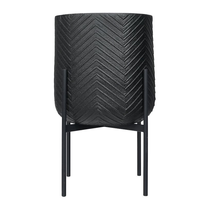 Metal Planter with Stand