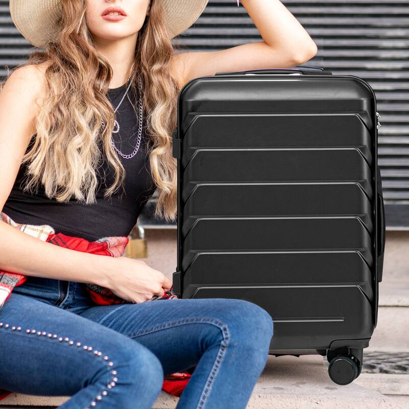 Fashion Luggage Lightweight Luggage, 3-Piece Set with Combination Lock and Universal Wheels, for Boarding and Travel