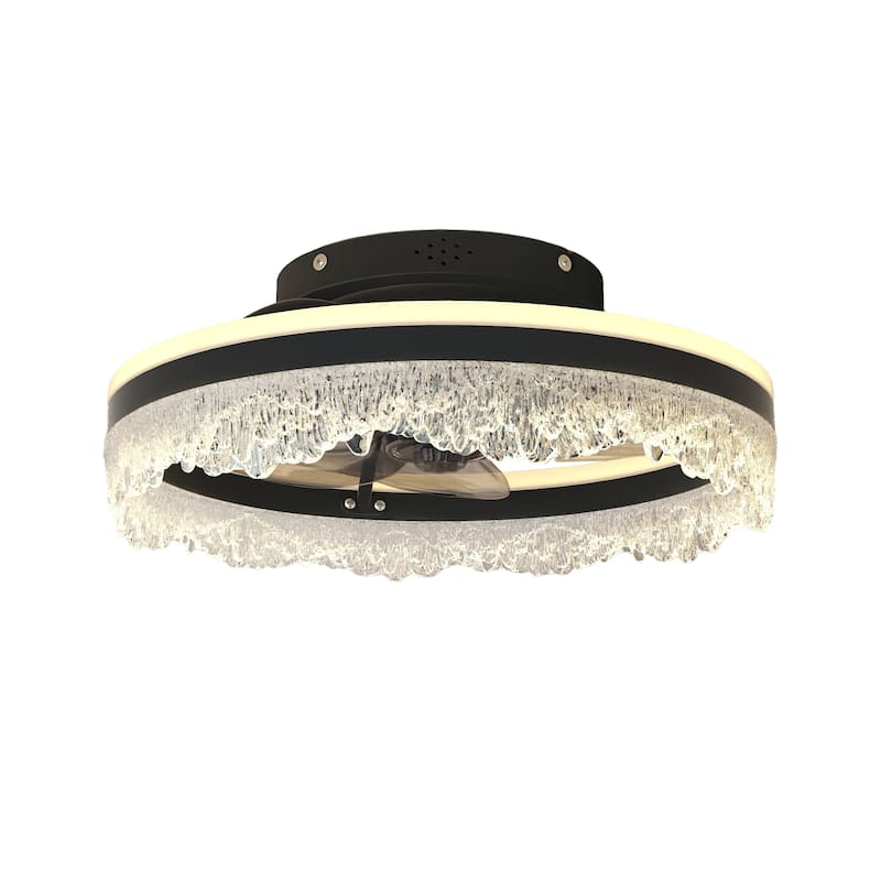 16" Quiet Ceiling Fan with Light