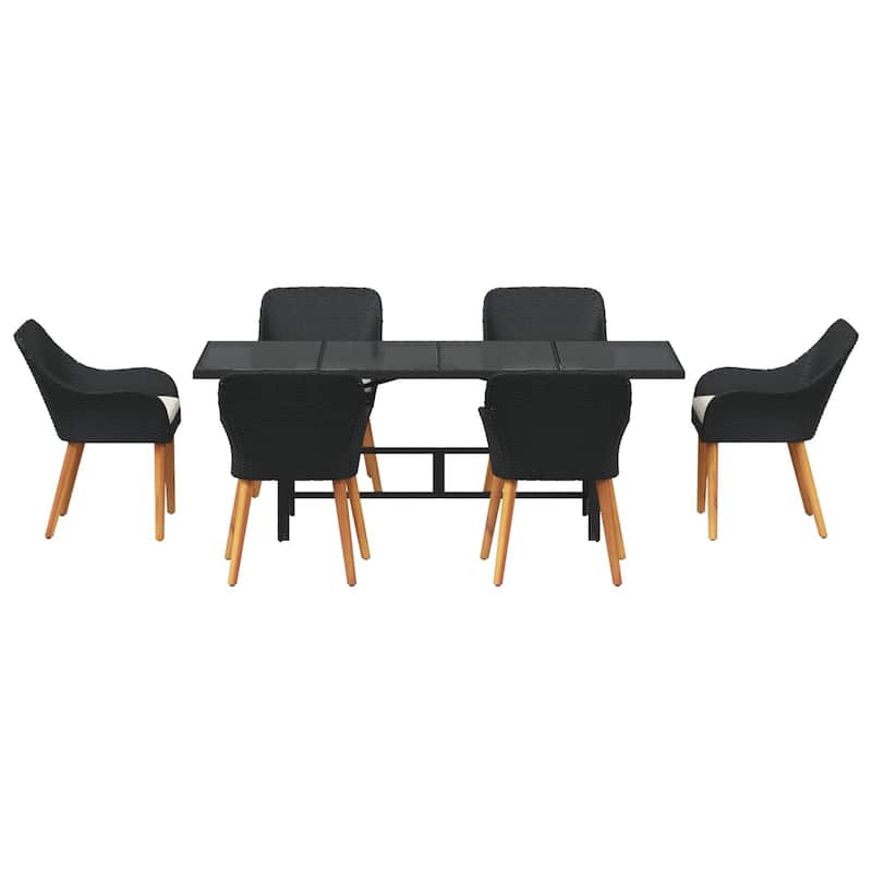 Outdoor Dining Table with UV-Resistant Material