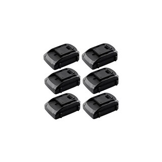 Shop Replacement For Worx 20v 2 0ah Powertool Battery Wa3525 6 Pack Black Overstock 28787882