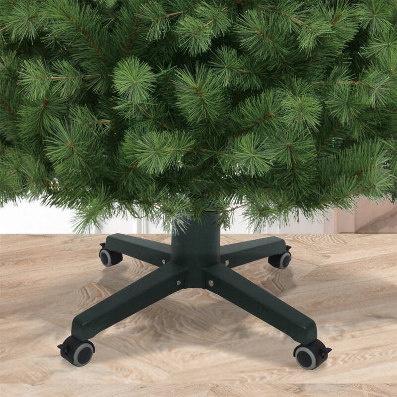 Adjustable Artificial Christmas Tree Stand for up to 8' Trees - 21" - Green