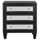 preview thumbnail 3 of 7, SAFAVIEH Marlon 3-Drawer Black Storage Chest