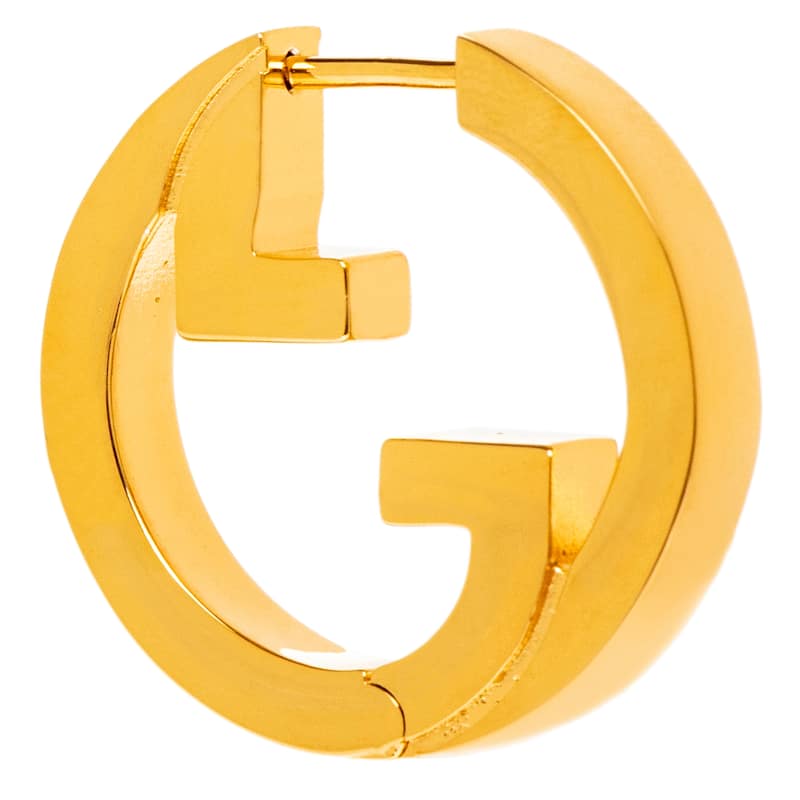 Gucci Blondie Hoop Earrings - Gold-tone