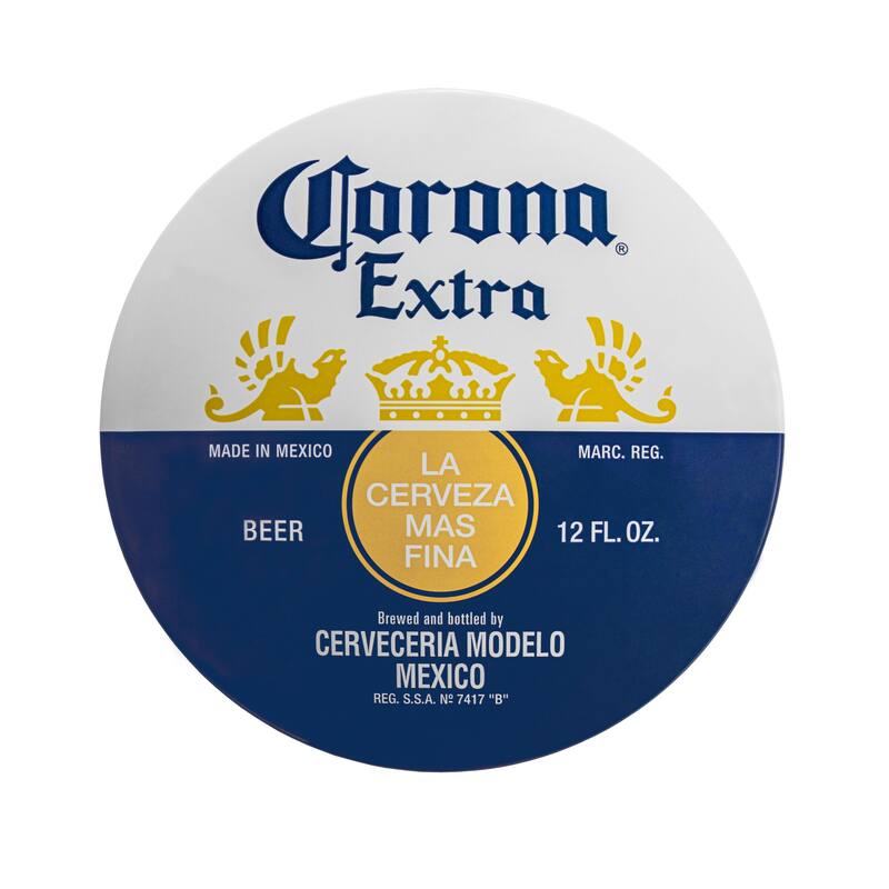 Corona Extra Dome Shaped Metal Sign Wall Decor