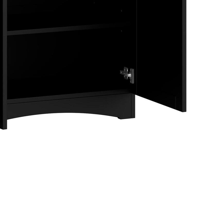 Farmhouse TV Stand 2 Drawers for TVs Up to 70",Mid-Century Buffet Cabinet with Adjustable Shelves