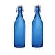preview thumbnail 10 of 9, Bormioli Rocco Set of 2 Giara Glass Bottles with Leak Proof Lid