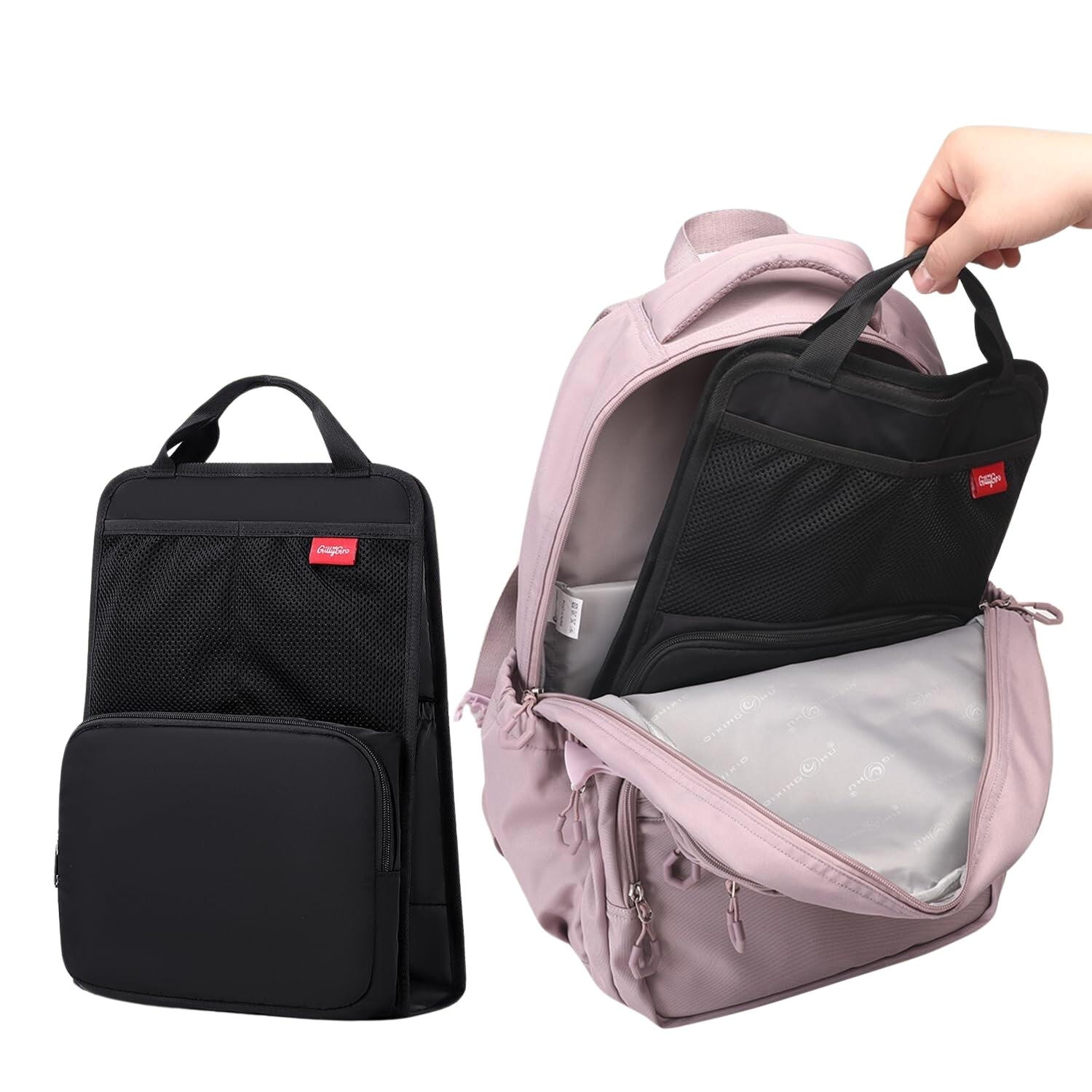 Vertical bag store organizer