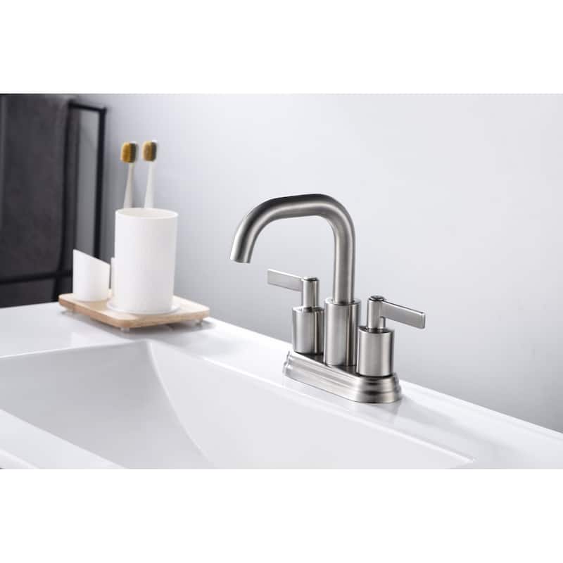 Ultra Faucets Kree Collection Two-Handle 4" Centerset Lavatory Faucet