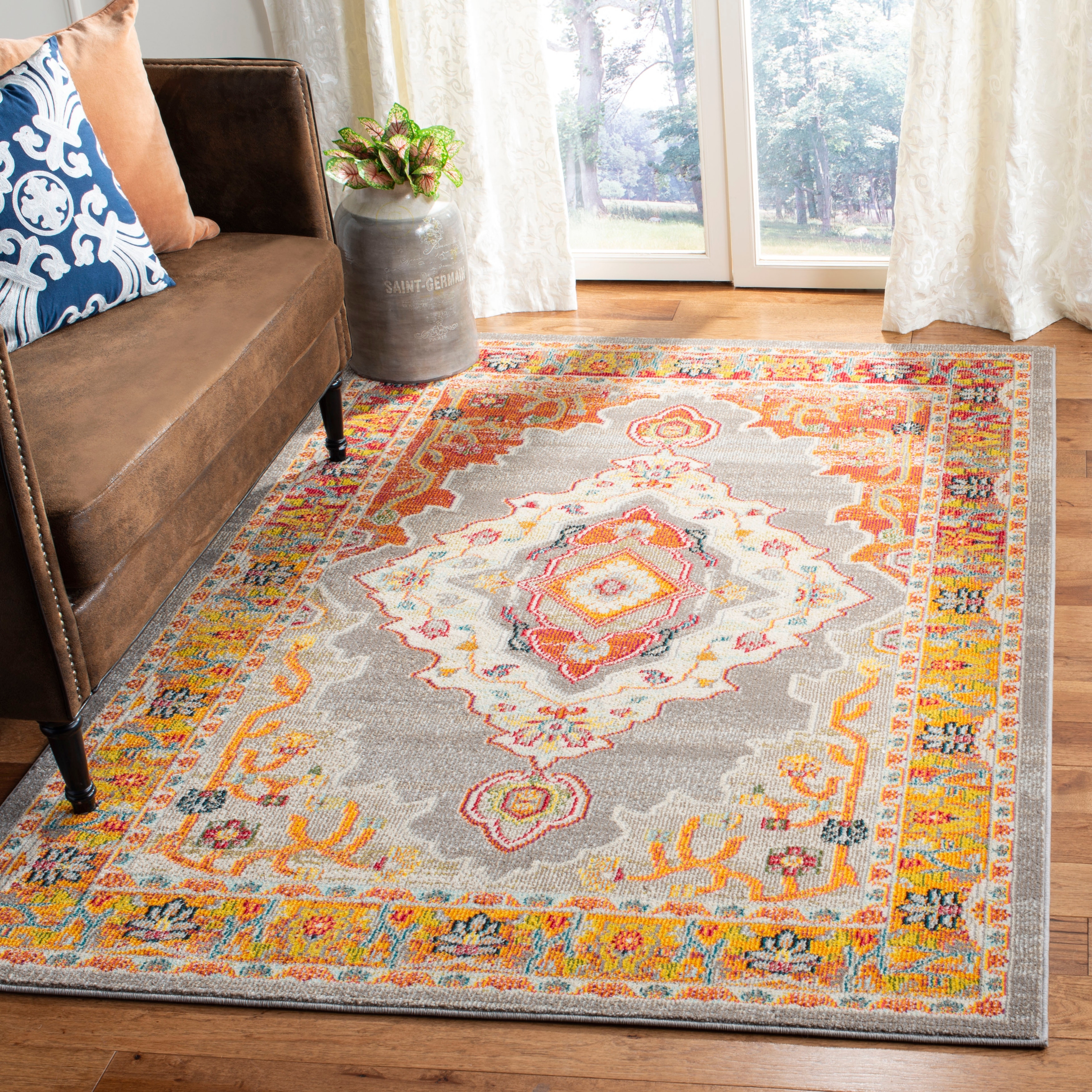SAFAVIEH Phoenix Vlefta Vintage Boho Oriental Rug
