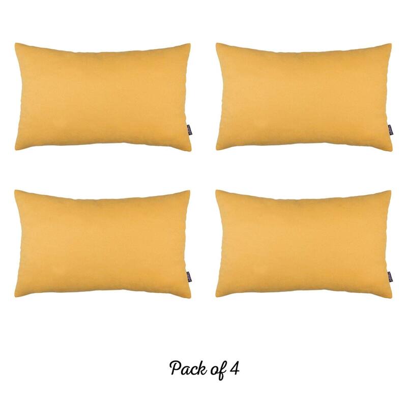 Farmhouse Set of 4 Decorative Throw Pillow Square and Lumbar