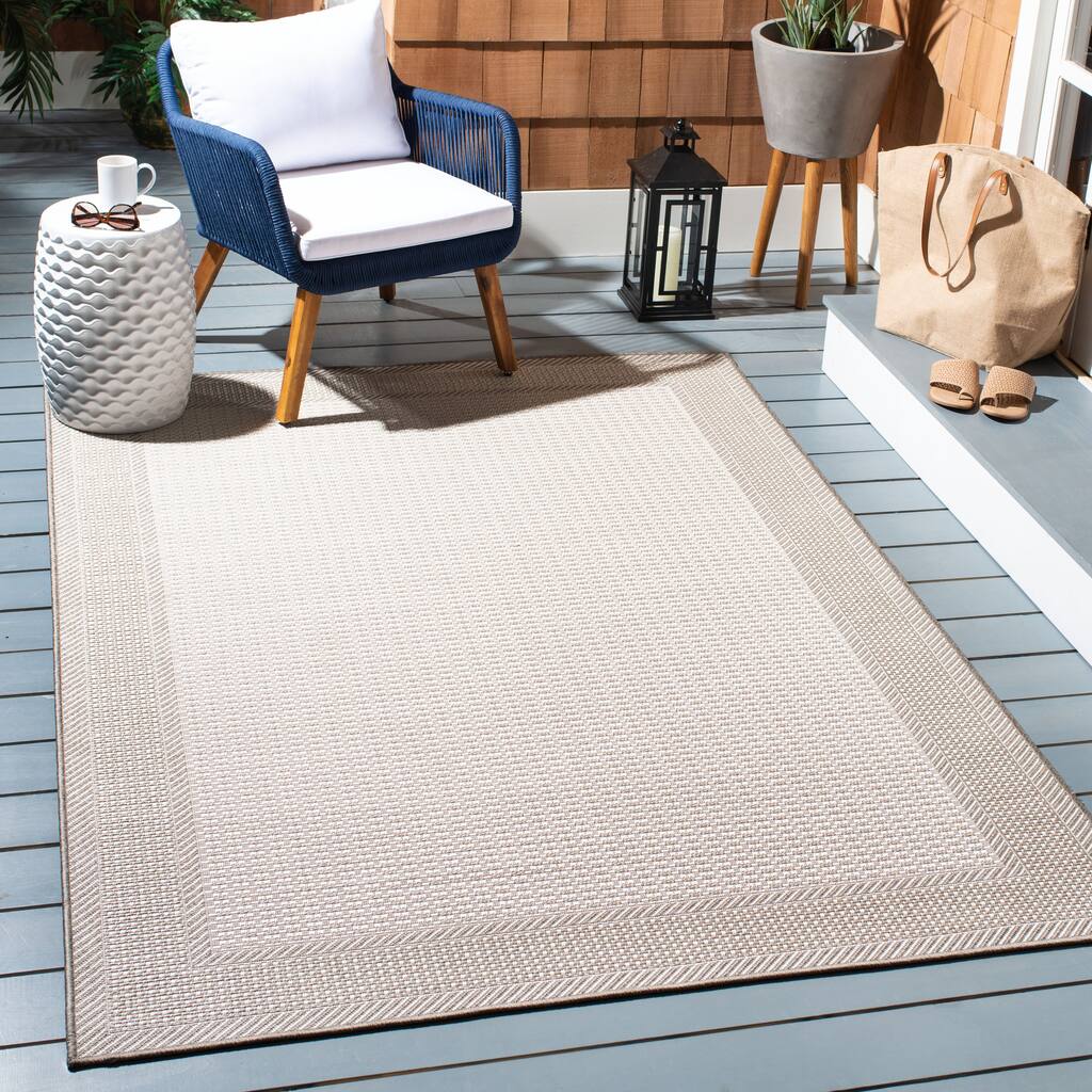 SAFAVIEH Lakeside Tatja Indoor/ Outdoor Waterproof Patio Backyard Rug