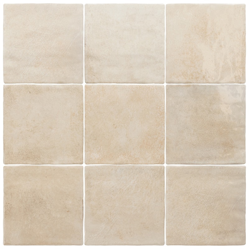 Vela 4x4 Glossy Porcelain Tile - Wall, Backsplash - 4 x 4 Sample - Home